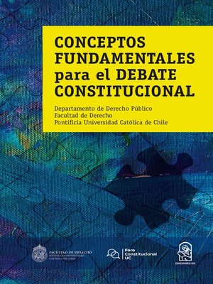 cover image of Conceptos fundamentales para el debate constitucional